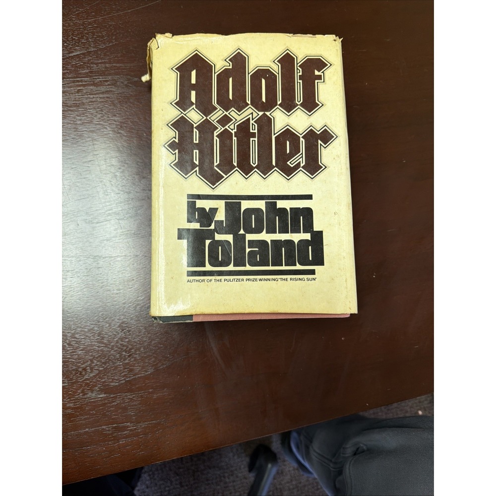 Adolf Hitler John Toland 1976 First Edition Biography Illustrated Doubleday